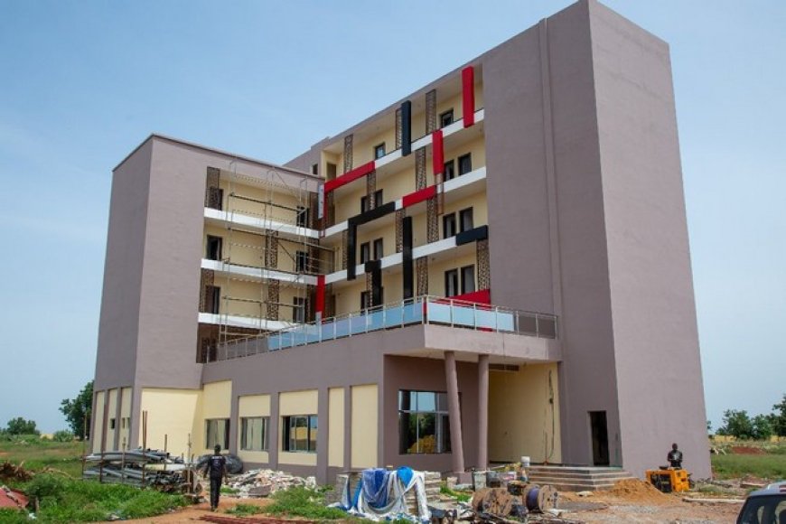 Nouveau centre technique national de la Femafoot La réception technique effectuée sous la supervision de la FIFA